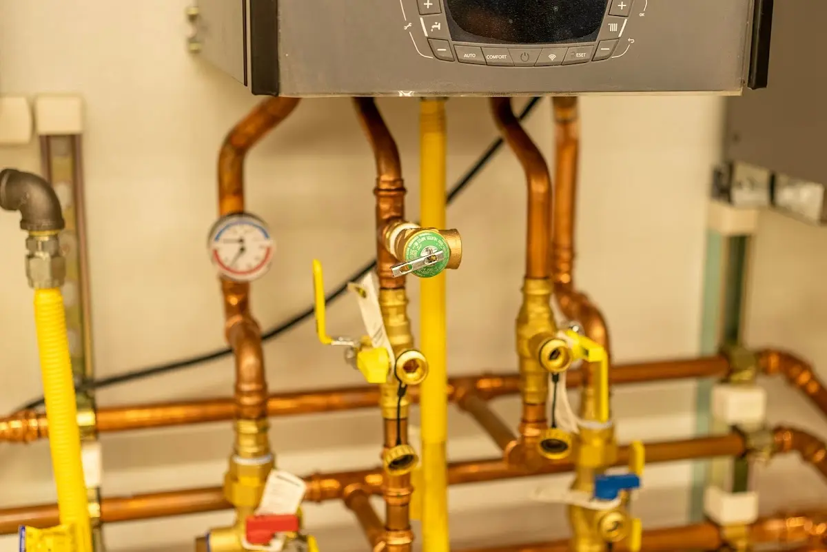 Licensed technician providing Slab Leak Repair for a homeowner in Richmond